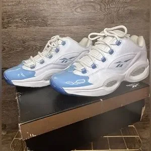 Reebok | Shoes | Ai Reebok Questionpatent Toe Carolina Blue 